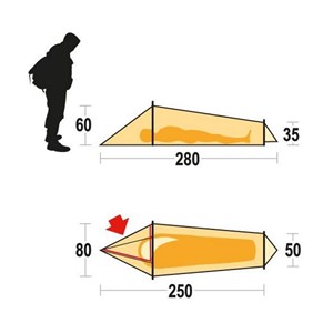 Tente ferrino bivy hl