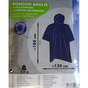 Poncho adulte cao