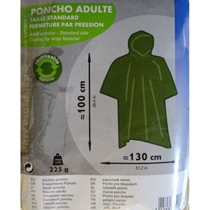 Poncho adulte cao
