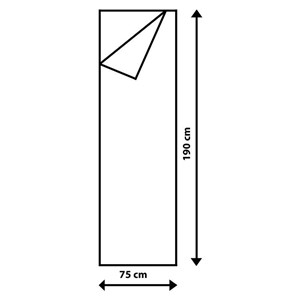 Drap de couchage / sac à viande droit ca