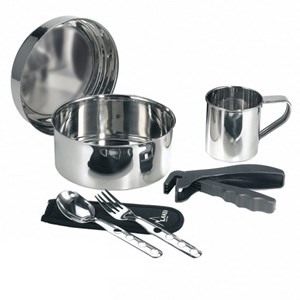 Popote laken inox 1 personne + housse