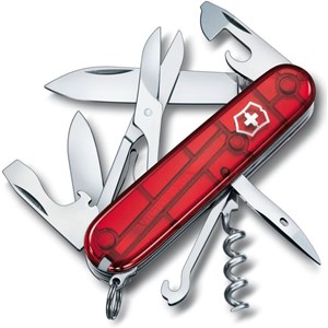 Couteau suisse victorinox climber rouge
