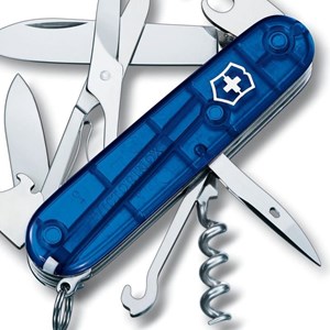 Couteau suisse victorinox climber bleu