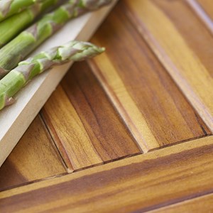 Salon de jardin teck huilé 6/8 pers tabl