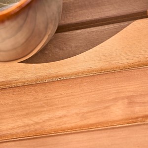 Salon de jardin teck huilé 6/8 pers tabl