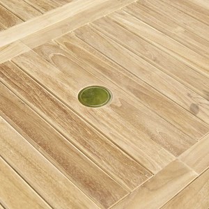 Salon de jardin en teck brut qualite gra