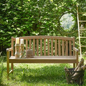 Banc en teck brut qualite grade a - 150