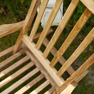 Lot de 2 steamers / chaises longues en t