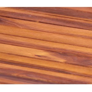 Banc de jardin en teck huilé - 120 cm
