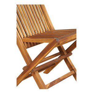 Salon de jardin en teck huilé - table ro