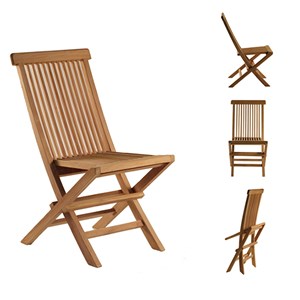 Salon de jardin en teck brut qualite gra