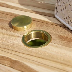 Salon de jardin teck brut 6/8 pers