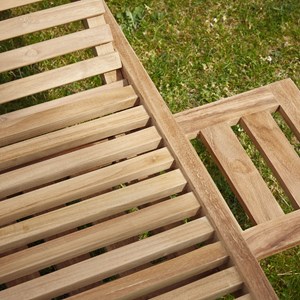 Lot de 2 bains de soleil / chaises longu