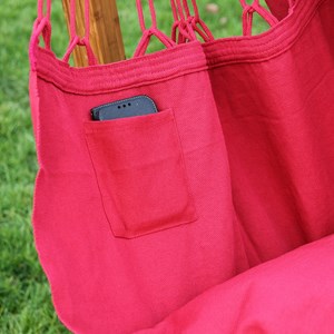 Hamac chaise newline rose