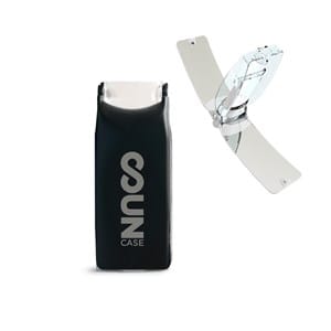 Suncase noir - Briquet Solaire