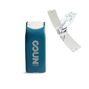 Suncase bleu - Briquet Solaire