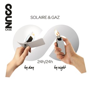 Lot de 3 suncases (blanc, noir, rouge)