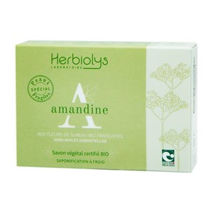 Savon bio maman, bébé - amandine - 100gr