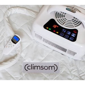 Surmatelas climatisé climsom double