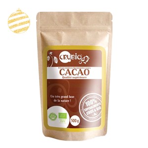 Fèves de cacao hq - ecocert - 500g