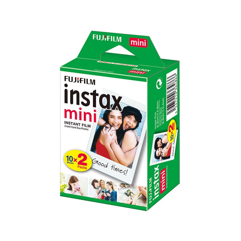 Fujifilm films instax mini bipack de 2x 10 vues (Fujifilm) - Couverture