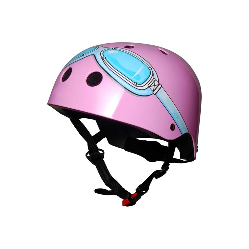 Kiddimoto - Casque vélo fille rose medium