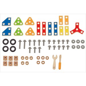 Master builder set hape 62 pièces