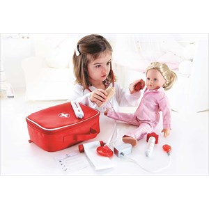 Mallette de docteur jouet hape