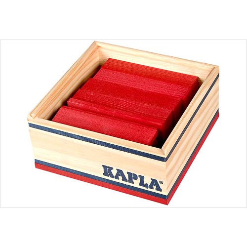 Kapla - Kapla rouges - les carrés couleurs