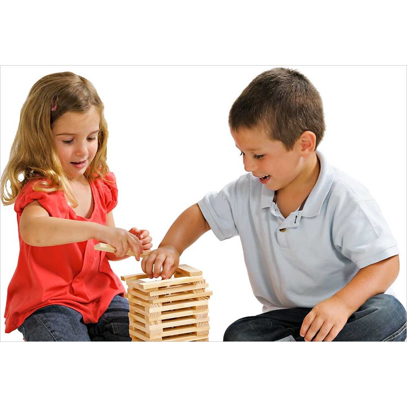 Kapla rouges - les carrés couleurs (Kapla) - Image 1