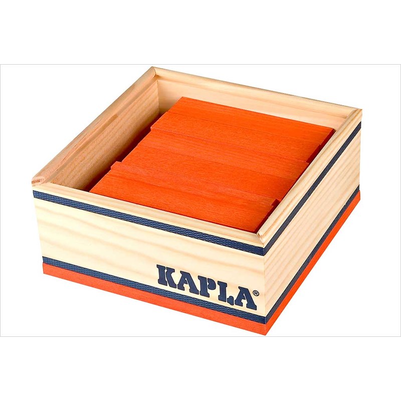 Kapla oranges - les carrés couleurs