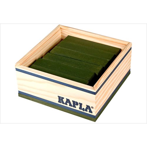 Kapla - Kapla verts - les carrés couleurs