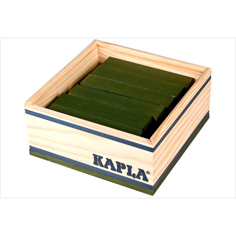 Kapla verts - les carrés couleurs (Kapla) - Image 1