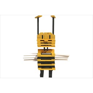 Kapla jaunes - les carrés couleurs