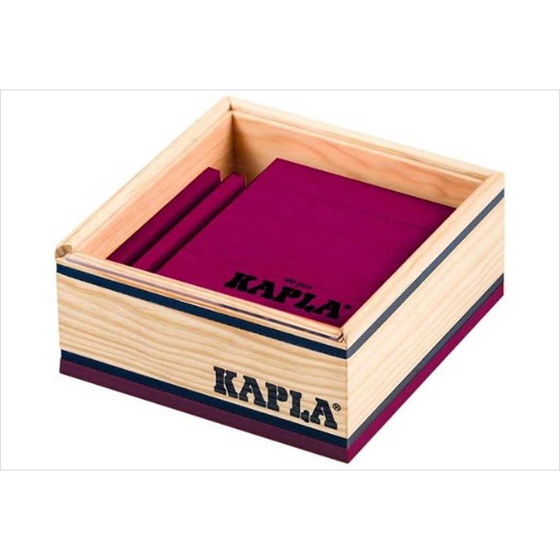 Kapla violets - les carrés couleurs