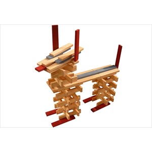 Kapla violets - les carrés couleurs