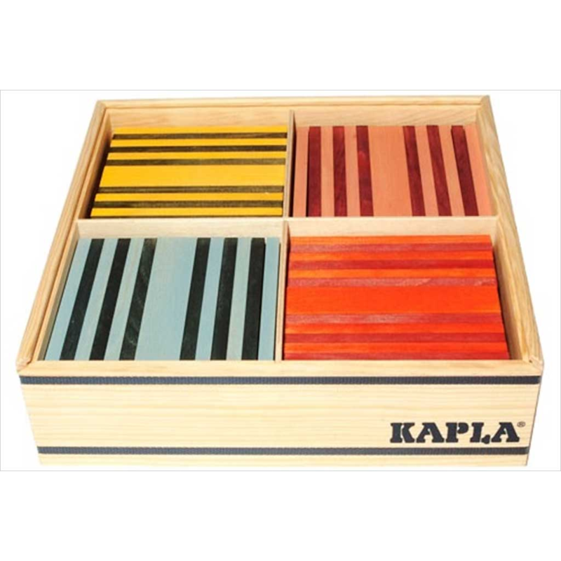 Coffret de 100 kaplas multicolores (Kapla) - Image 1