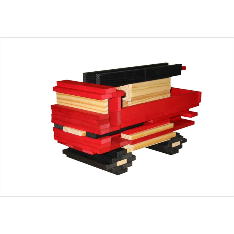 Coffret de 100 kaplas multicolores (Kapla) - Image 2