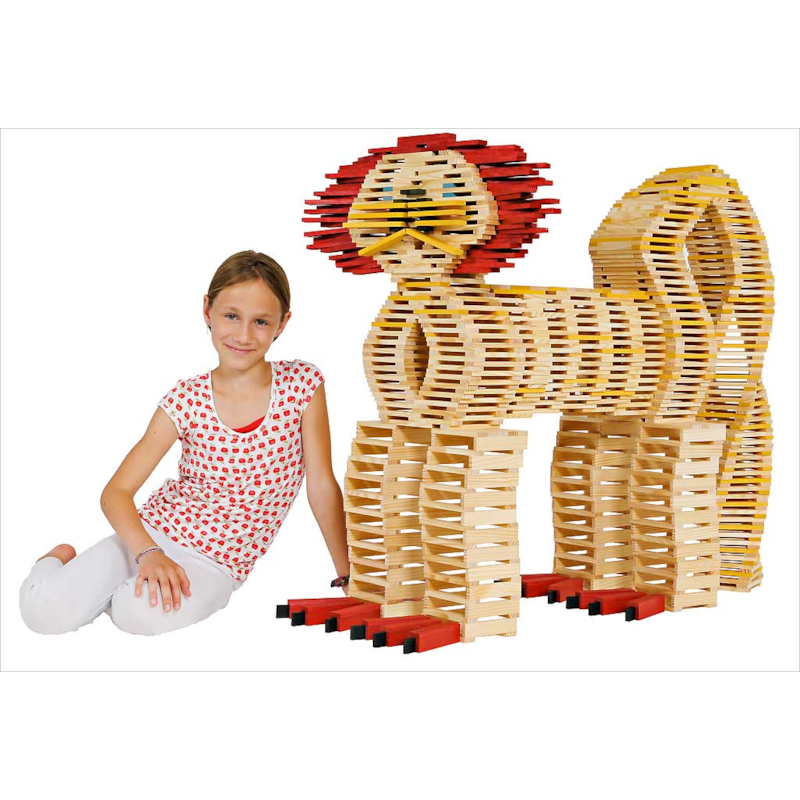 Coffret de 100 kaplas multicolores (Kapla) - Image 3