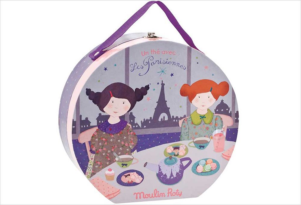 Valise Dînette Thé Moulin Roty Les Parisiennes