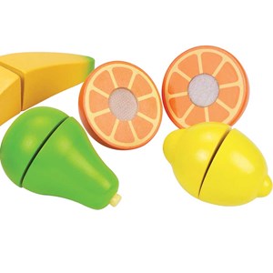 Set de fruit à découper bois hape