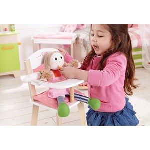 Chaise haute bois jouet hape