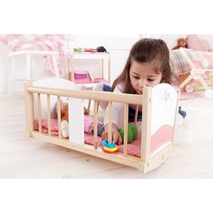 Berceau jouet bois hape