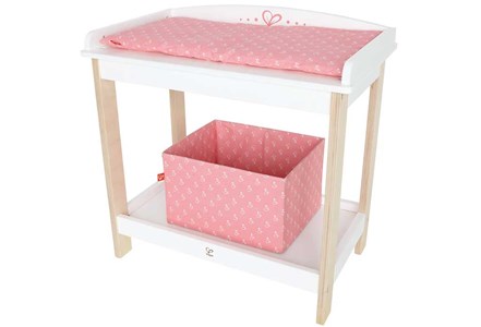 Table à langer jouet bois hape