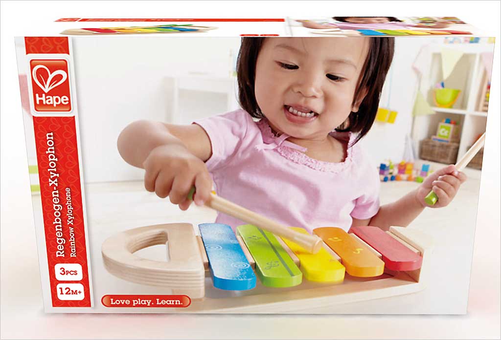 Xylophone En Bois Pour Bebe Nature Decouvertes