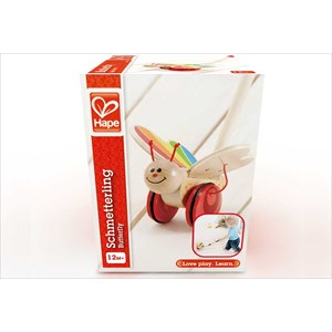 Canne à pousser papillon