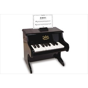 Jouet piano noir vilac et ses partitions