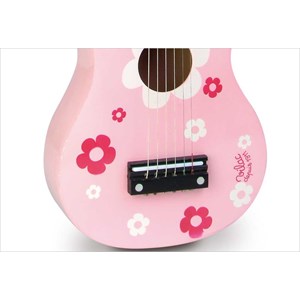 Jouet guitare à fleurs vilac