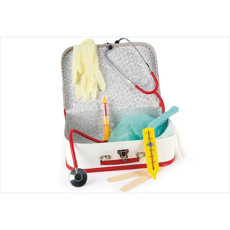 Jouet valise de docteur avec accessoires