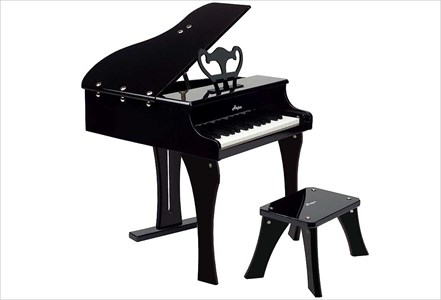 Jouet piano à queue noir hape